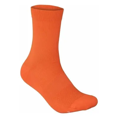 POC Fluo Sock Fluorescent Orange Kerékpáros zoknik