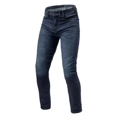 Rev'it! Jeans Carlin SK Dark Blue W34/L34 Motoros farmernadrágok