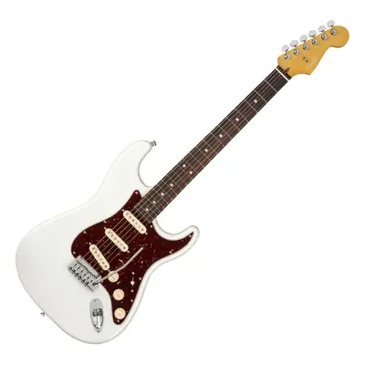 Fender American Ultra Stratocaster RW Arctic Pearl Elektromos gitár