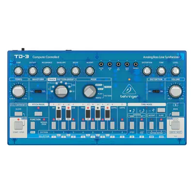 Behringer TD-3 Szintetizátor Transparent Blue