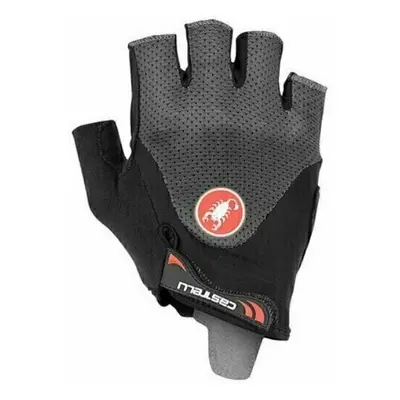 Castelli Arenberg Gel Gloves Dark Gray Kesztyű kerékpározáshoz