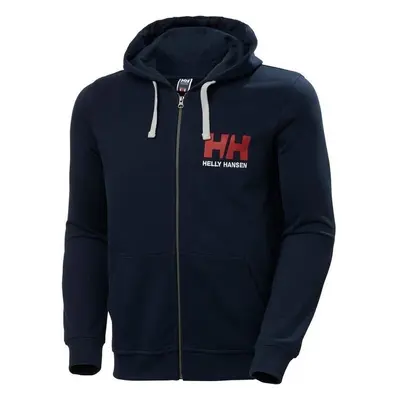 Helly Hansen Men's HH Logo Full Zip Pulóver Navy