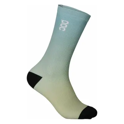 POC Essential Print Sock Gradient Mineral Blue Kerékpáros zoknik