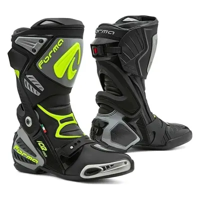 Forma Boots Ice Pro Black/Grey/Yellow Fluo Motoros csizmák