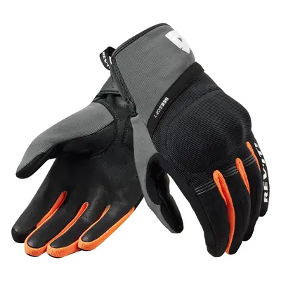 Rev'it! Gloves Mosca Black/Orange Motoros kesztyűk