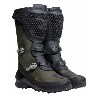 Dainese Seeker Gore-Tex® Boots Black/Army Green Motoros csizmák