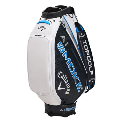 Callaway Paradym Ai Smoke White/Blue Golf Staff Bag