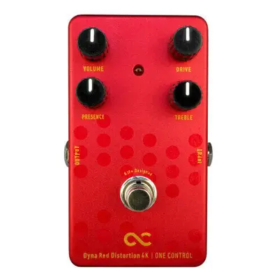 One Control Dyna Red Distortion 4K Gitáreffekt