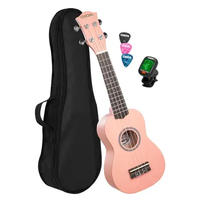 Cascha HH EN Pink Szoprán ukulele