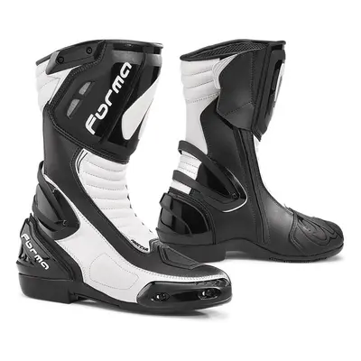 Forma Boots Freccia Black/White Motoros csizmák