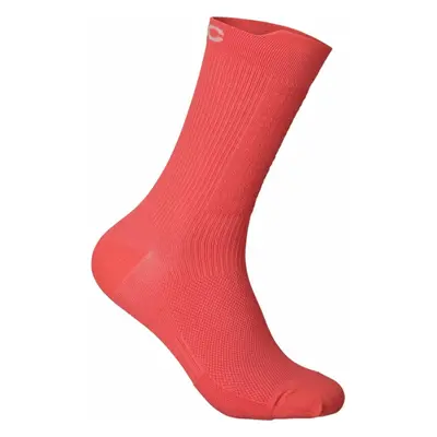 POC Lithe MTB Sock Mid Ammolite Coral Kerékpáros zoknik