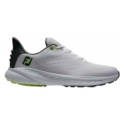 Footjoy Flex XP White/Black/Lime Férfi golfcipők