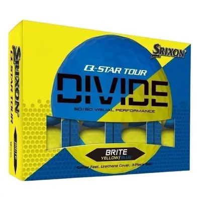 Srixon Q-Star Tour Divide Yellow Blue Golflabda