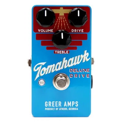 Greer Amps Tomahawk Overdrive Gitáreffekt