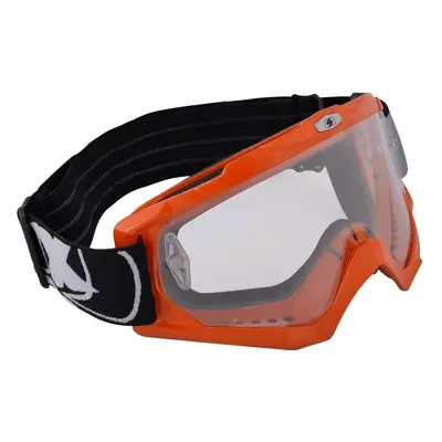 Oxford Assault Pro OX203 Orange/Clear Motoros szemüveg