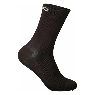 POC Lithe MTB Mid Sock Axinite Brown Kerékpáros zoknik