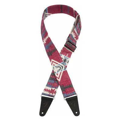 Fender Zion Strap 2'' Textil gitár heveder Red Aztec