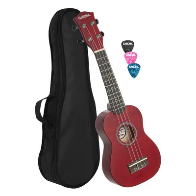 Cascha HH Red Szoprán ukulele