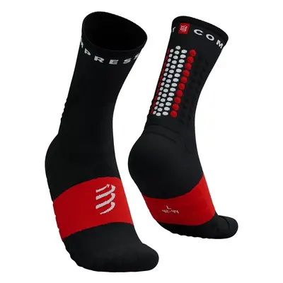 Compressport Ultra Trail Socks V2.0 Black/White/Core Red T2 Futózoknik