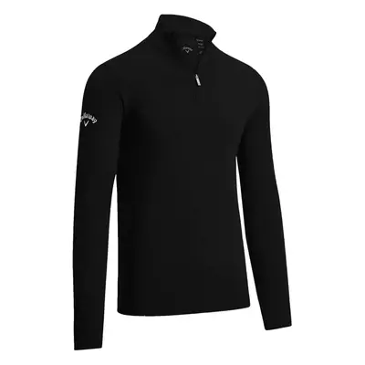 Callaway 1/4 Zipped Merino Black Onyx Pulóver