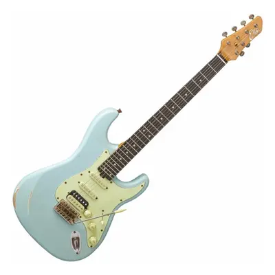 Eko guitars Aire Relic Daphne Blue Elektromos gitár