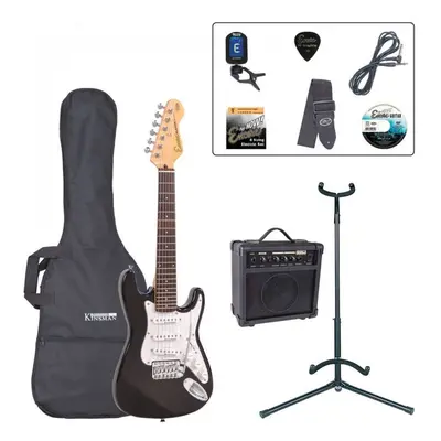 Encore EBP-E375 Gloss Black Elektromos gitár