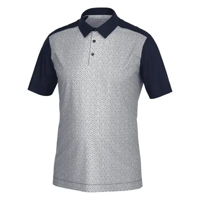 Galvin Green Mile Mens Breathable Short Sleeve Shirt Navy/Cool Grey Rövid ujjú póló