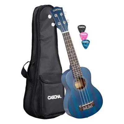 Cascha HH Premium Blue Szoprán ukulele