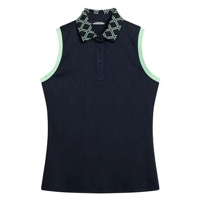 J.Lindeberg Lila Sleeveless JL Navy Rövid ujjú póló