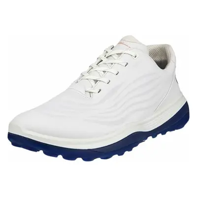 Ecco LT1 White/Blue Férfi golfcipők