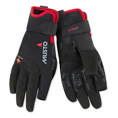 Musto Performance Long Finger Black Vitorlás kesztyű