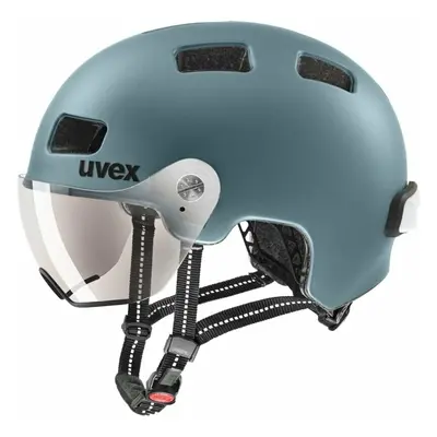 UVEX Rush Visor Deep Turquoise Matt Kerékpár sisak