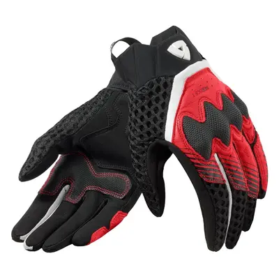 Rev'it! Gloves Veloz Ladies Black/Red Motoros kesztyűk