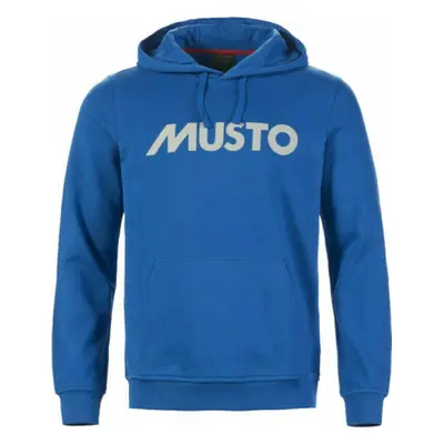 Musto Essentials Logo Pulóver Aruba Blue