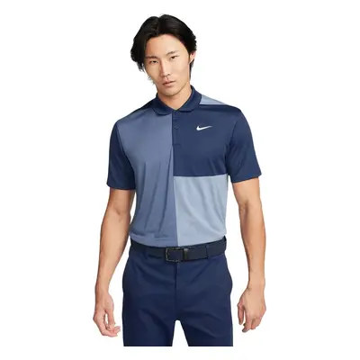 Nike Dri-Fit Victory+ Mens Midnight Navy/Ashen Slate/Diffused Blue/White Rövid ujjú póló