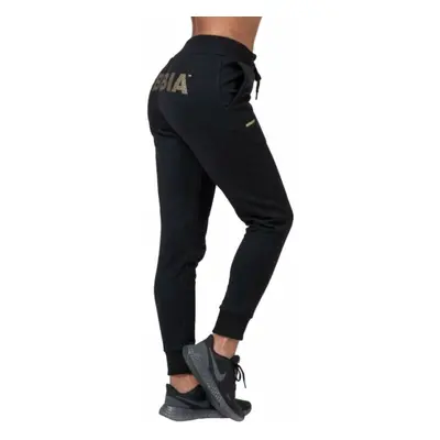 Nebbia Gold Classic Sweatpants Black Fitness nadrág