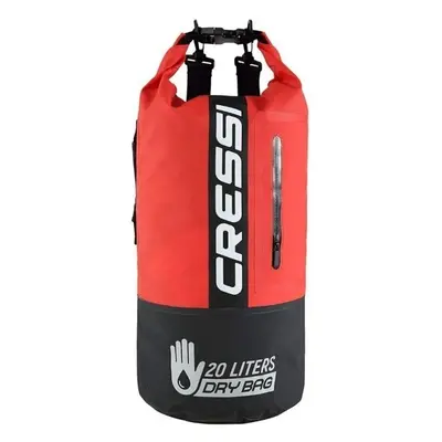 Cressi Dry Bi-Color Black/Red L Vízálló táska