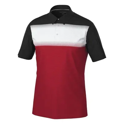 Galvin Green Mo Mens Breathable Short Sleeve Shirt Red/White/Black Rövid ujjú póló