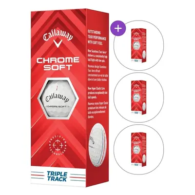 Callaway Chrome Soft SET White Triple Track Golflabda