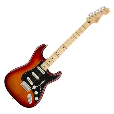 Fender Player Series Stratocaster PLS TOP MN Aged Cherry Burst Elektromos gitár