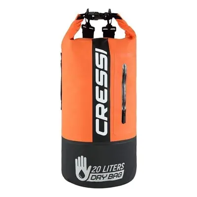 Cressi Dry Bi-Color Black/Orange L Vízálló táska