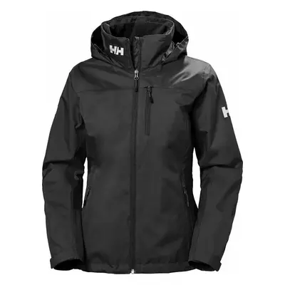 Helly Hansen Women's Crew Hooded Midlayer Kabát Black