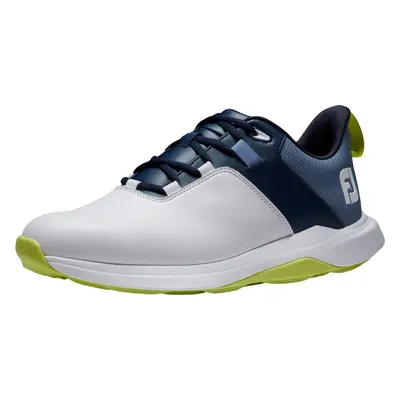 Footjoy ProLite White/Navy/Lime Férfi golfcipők