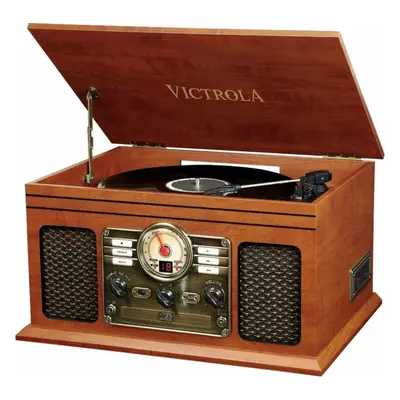 Victrola VTA 200B MAH Brown Retro lemezjátszó