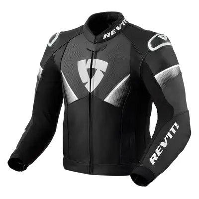 Rev'it! Jacket Argon Black/White Bőrdzseki