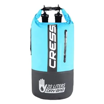 Cressi Dry Bi-Color Black/Light Blue L Vízálló táska