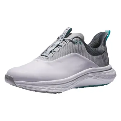 Footjoy Quantum White/White/Grey Férfi golfcipők