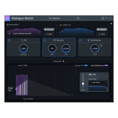 iZotope Dialogue Match EDU (Digitális termék)