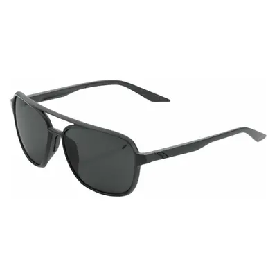 100% Kasia Matte Black/Black Mirror Lens Sport szemüveg