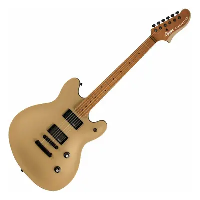 Fender Squier Contemporary Active Starcaster RMN Shoreline Gold Félakusztikus - jazz-gitár